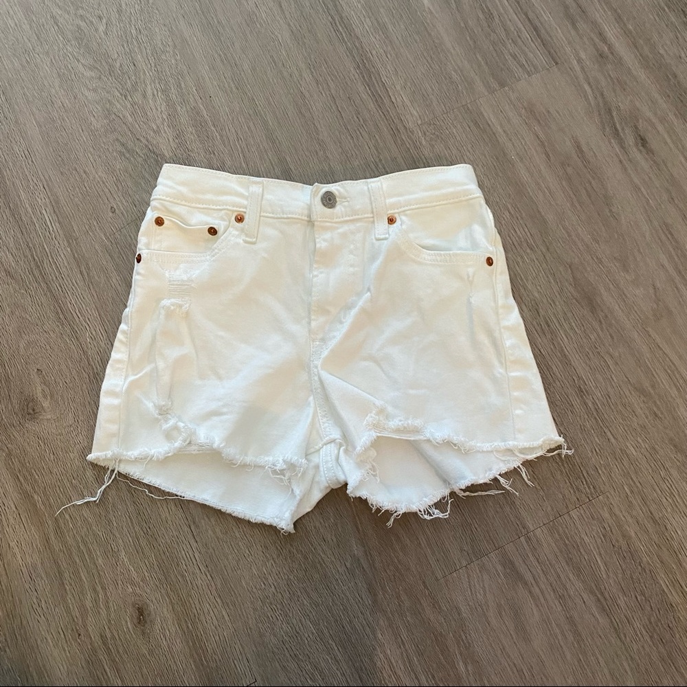 Levi’s 501 high rise shorts